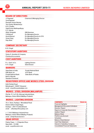 Vorschaubild Surya Roshni Jahresbericht 2010-2011