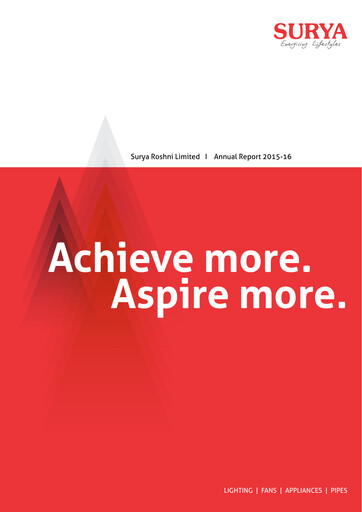 Vorschaubild Surya Roshni Jahresbericht 2015-2016