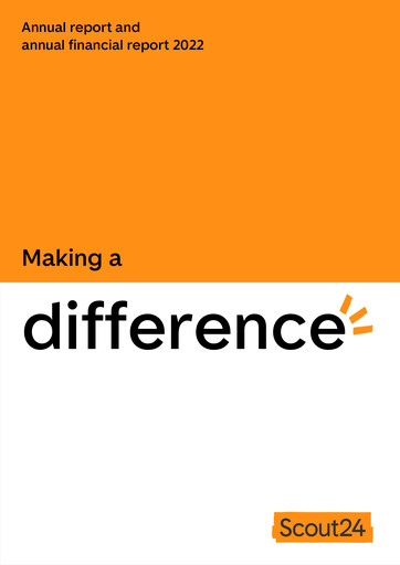 Thumbnail Scout24 (ImmoScout24) Annual Report 2022