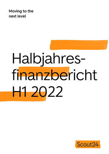 Thumbnail Scout24 (ImmoScout24) Financial Report 2022-h1