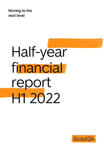 Thumbnail Scout24 (ImmoScout24) Financial Report 2022-h1