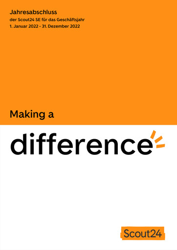 Thumbnail Scout24 (ImmoScout24) Financial Statement 2022