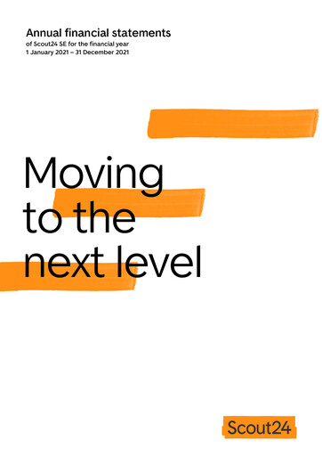 Thumbnail Scout24 (ImmoScout24) Financial Statement 2021