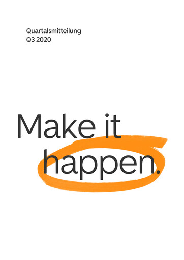 Thumbnail Scout24 (ImmoScout24) Quarterly Report 2020-q3