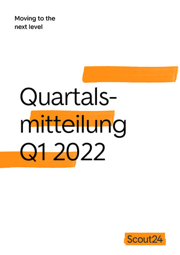 Thumbnail Scout24 (ImmoScout24) Quarterly Report 2022-q1