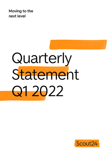 Thumbnail Scout24 (ImmoScout24) Quarterly Report 2022-q1