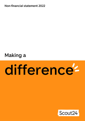 Thumbnail Scout24 (ImmoScout24) Sustainability Report 2022