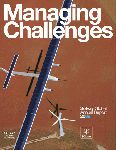 Thumbnail Solvay Annual Report 2008