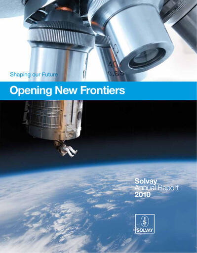 Thumbnail Solvay Annual Report 2010
