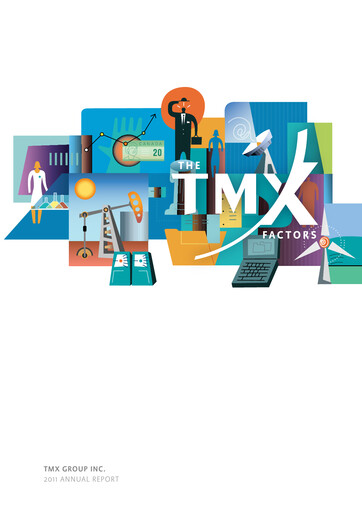 Thumbnail TMX Group
 Annual Report 2011