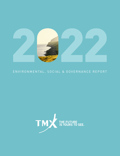 Thumbnail TMX Group
 ESG Report 2022