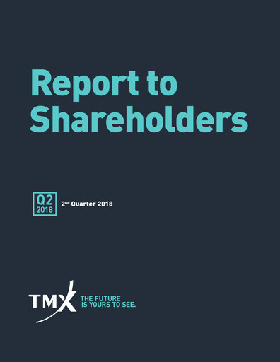 Thumbnail TMX Group
 Quarterly Report 2018-q2