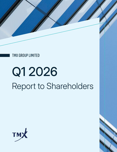 Thumbnail TMX Group
 Quarterly Report 2026-q1