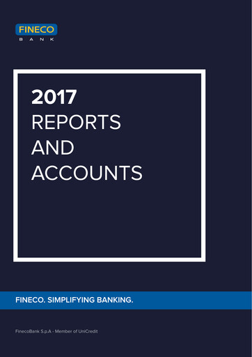 Thumbnail FinecoBank
 Financial Statement 2017