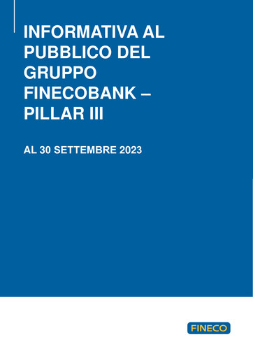 Thumbnail FinecoBank
 Quarterly Report 2023-q3
