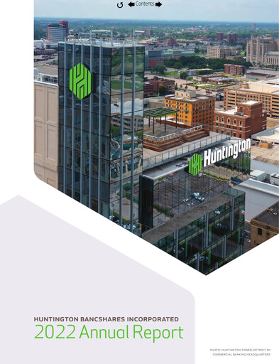 Thumbnail Huntington Bancshares
 Annual Report 2022