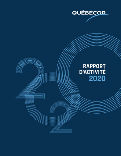 Thumbnail Quebecor Annual Report 2020