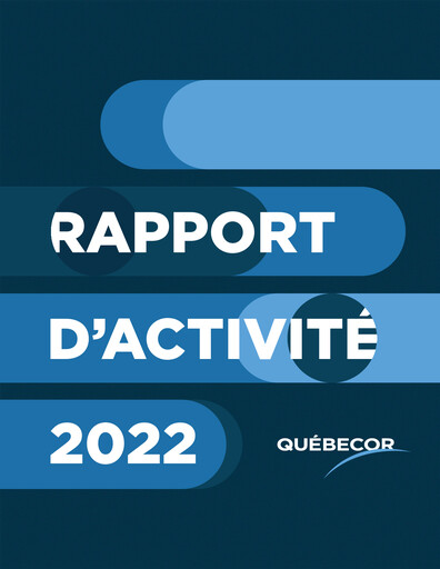 Thumbnail Quebecor Annual Report 2022