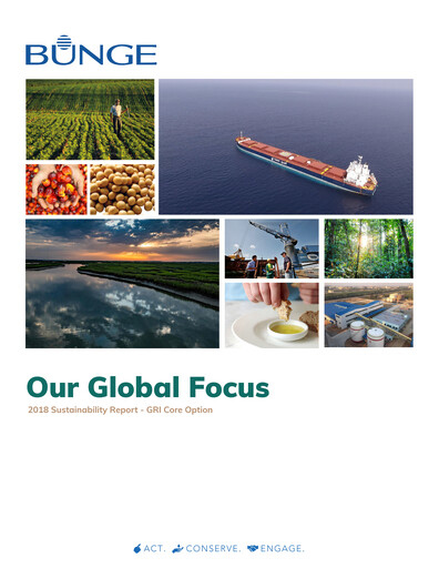 Thumbnail Bunge Global SA Sustainability Report 2018