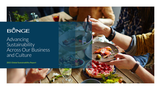 Thumbnail Bunge Global SA Sustainability Report 2021