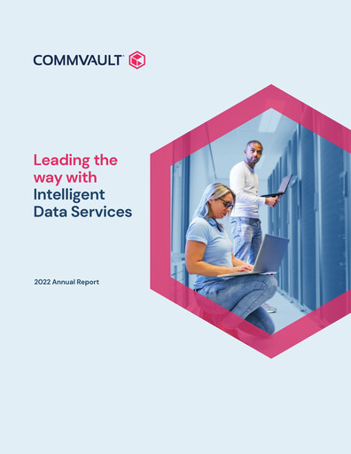 Miniature Commvault Rapport annuel 2021-2022