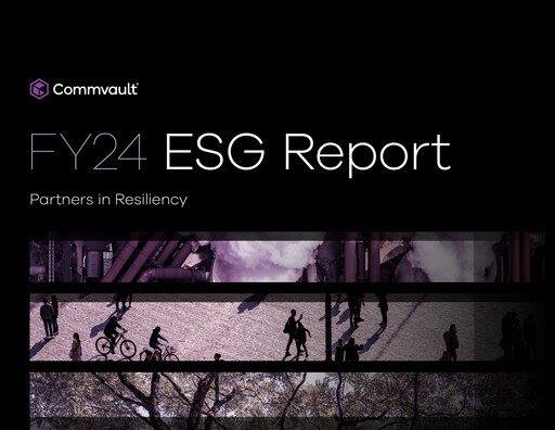 Miniature Commvault Rapport ESG 2023-2024