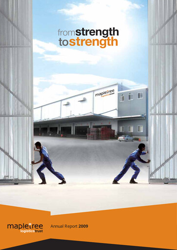 Thumbnail Mapletree Logistics Trust Annual Report 2009