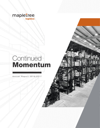 Thumbnail Mapletree Logistics Trust Annual Report 2016-2017