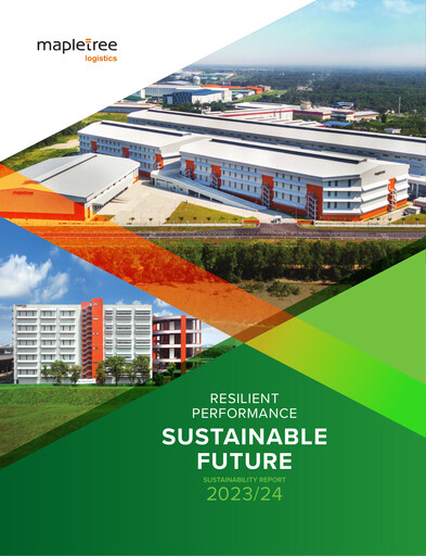 Thumbnail Mapletree Logistics Trust Sustainability Report 2023-2024