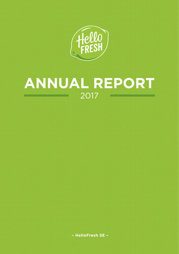 Thumbnail HelloFresh Annual Report 2017