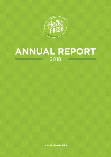 Thumbnail HelloFresh Annual Report 2018