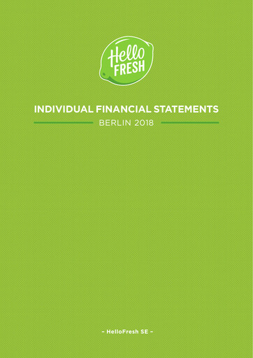 Thumbnail HelloFresh Financial Statement 2018
