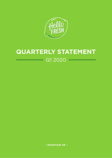 Thumbnail HelloFresh Quarterly Report 2020-q1