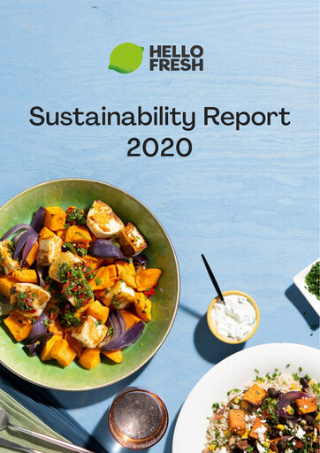 Thumbnail HelloFresh Sustainability Report 2020