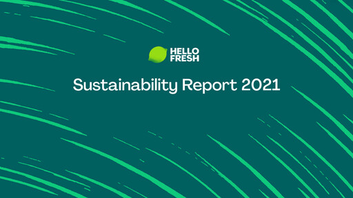 Thumbnail HelloFresh Sustainability Report 2021