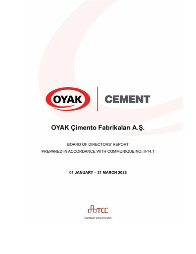 Vorschaubild OYAK Çimento Quartalsbericht 2026-q1