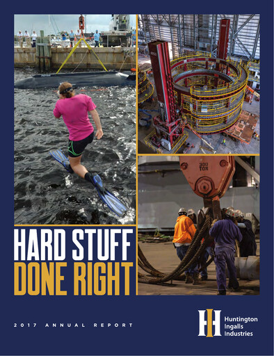 Vorschaubild Huntington Ingalls Industries
 Jahresbericht 2017