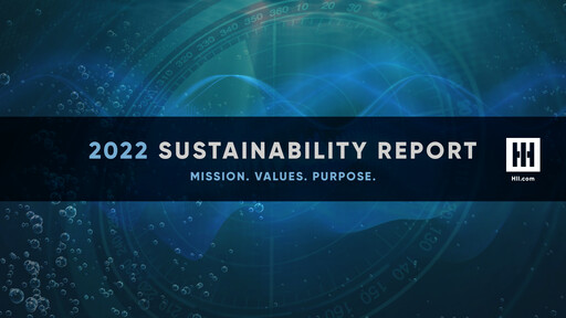Miniature Huntington Ingalls Industries
 Rapport de durabilité 2021