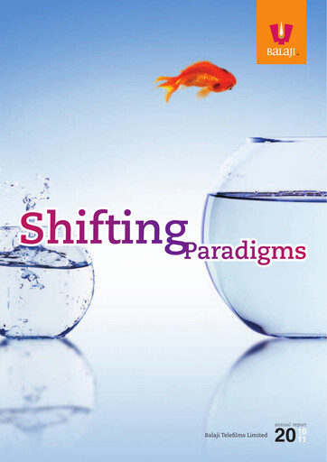 Miniature Balaji Telefilms
 Rapport annuel 2010-2011