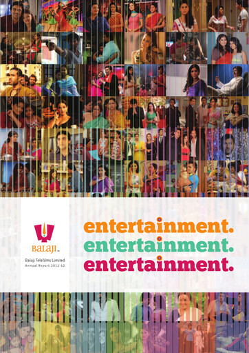 Miniature Balaji Telefilms
 Rapport annuel 2011-2012