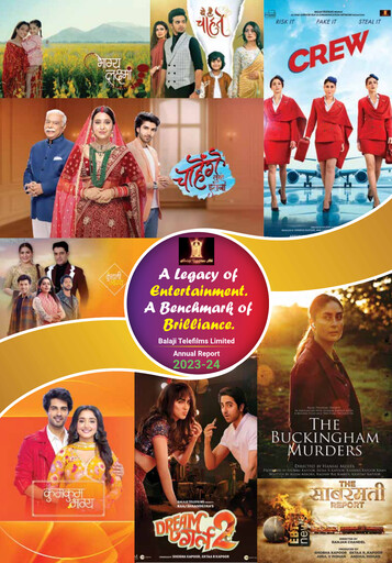 Miniature Balaji Telefilms
 Rapport annuel 2023-2024