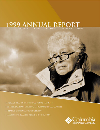 Vorschaubild Columbia Sportswear
 Jahresbericht 1999