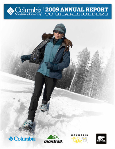 Vorschaubild Columbia Sportswear
 Jahresbericht 2009