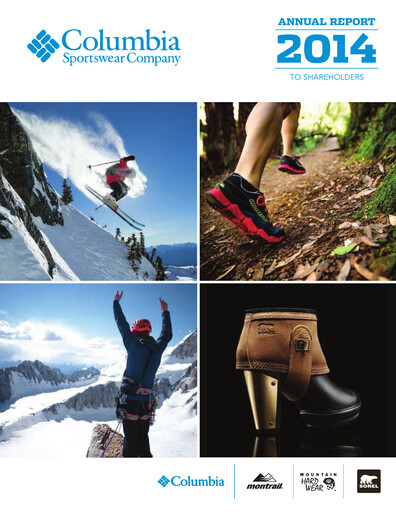 Vorschaubild Columbia Sportswear
 Jahresbericht 2013