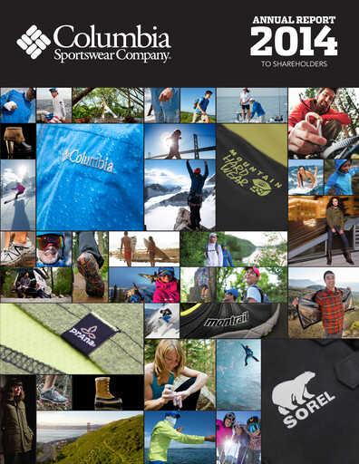 Vorschaubild Columbia Sportswear
 Jahresbericht 2014