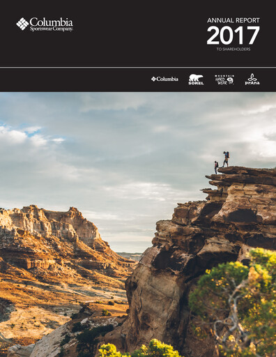 Vorschaubild Columbia Sportswear
 Jahresbericht 2017