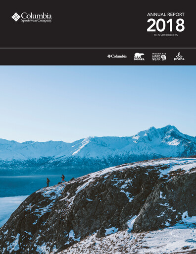 Vorschaubild Columbia Sportswear
 Jahresbericht 2018