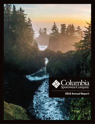 Vorschaubild Columbia Sportswear
 Jahresbericht 2019