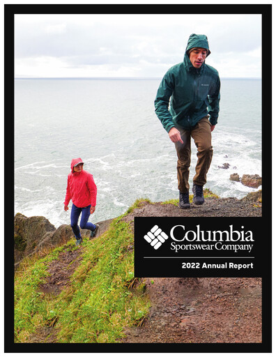 Vorschaubild Columbia Sportswear
 Jahresbericht 2022