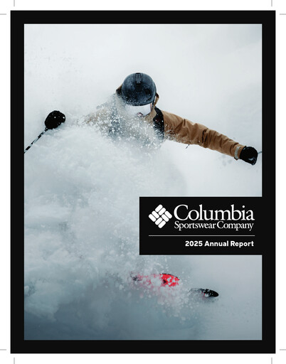Vorschaubild Columbia Sportswear
 Jahresbericht 2025